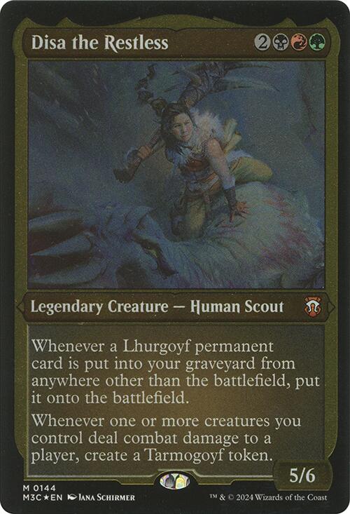 Disa the Restless (Display Commander) [Modern Horizons 3 Commander] MTG Single Magic: The Gathering | Red Claw Gaming