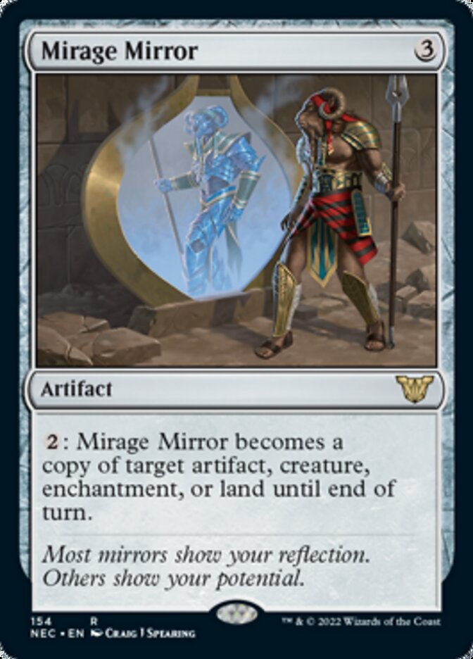 Mirage Mirror [Kamigawa: Neon Dynasty Commander] MTG Single Magic: The Gathering | Red Claw Gaming