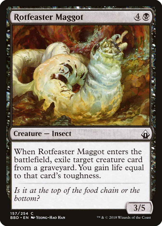 Rotfeaster Maggot [Battlebond] MTG Single Magic: The Gathering | Red Claw Gaming