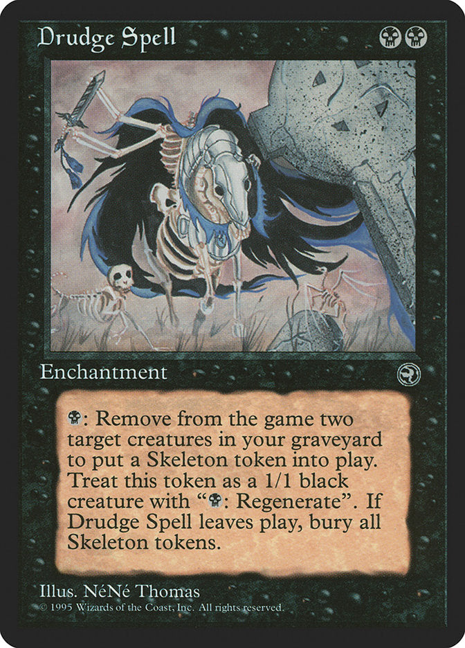 Drudge Spell [Homelands] MTG Single Magic: The Gathering | Red Claw Gaming