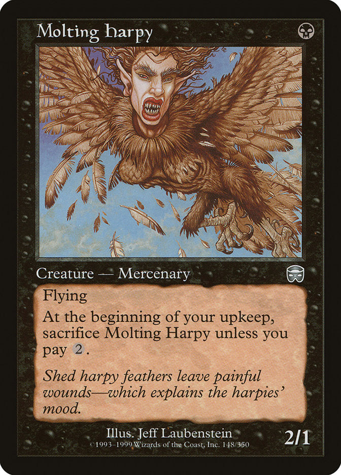 Molting Harpy [Mercadian Masques] MTG Single Magic: The Gathering | Red Claw Gaming
