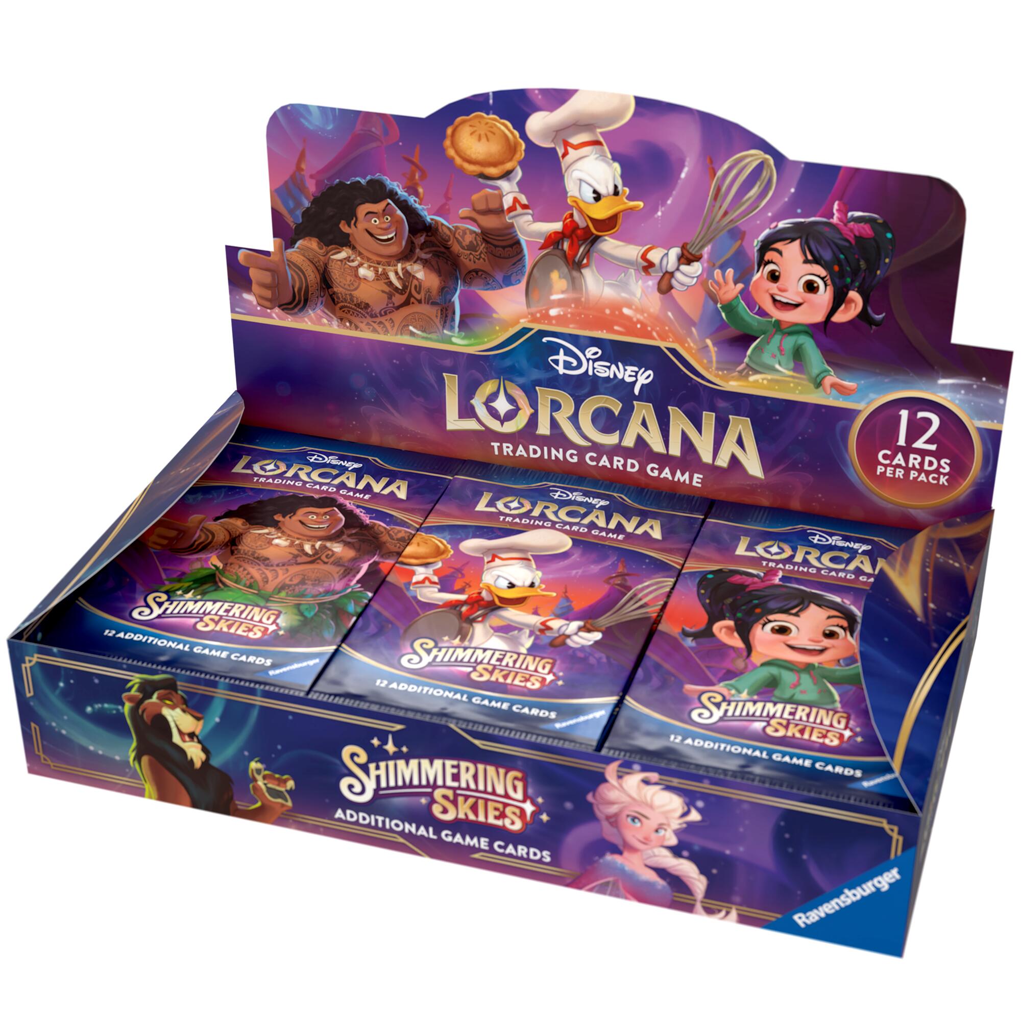 Disney Lorcana: Shimmering Skies - Booster Box Red Claw Gaming Disney Lorcana: Shimmering Skies - Booster Box Red Claw Gaming