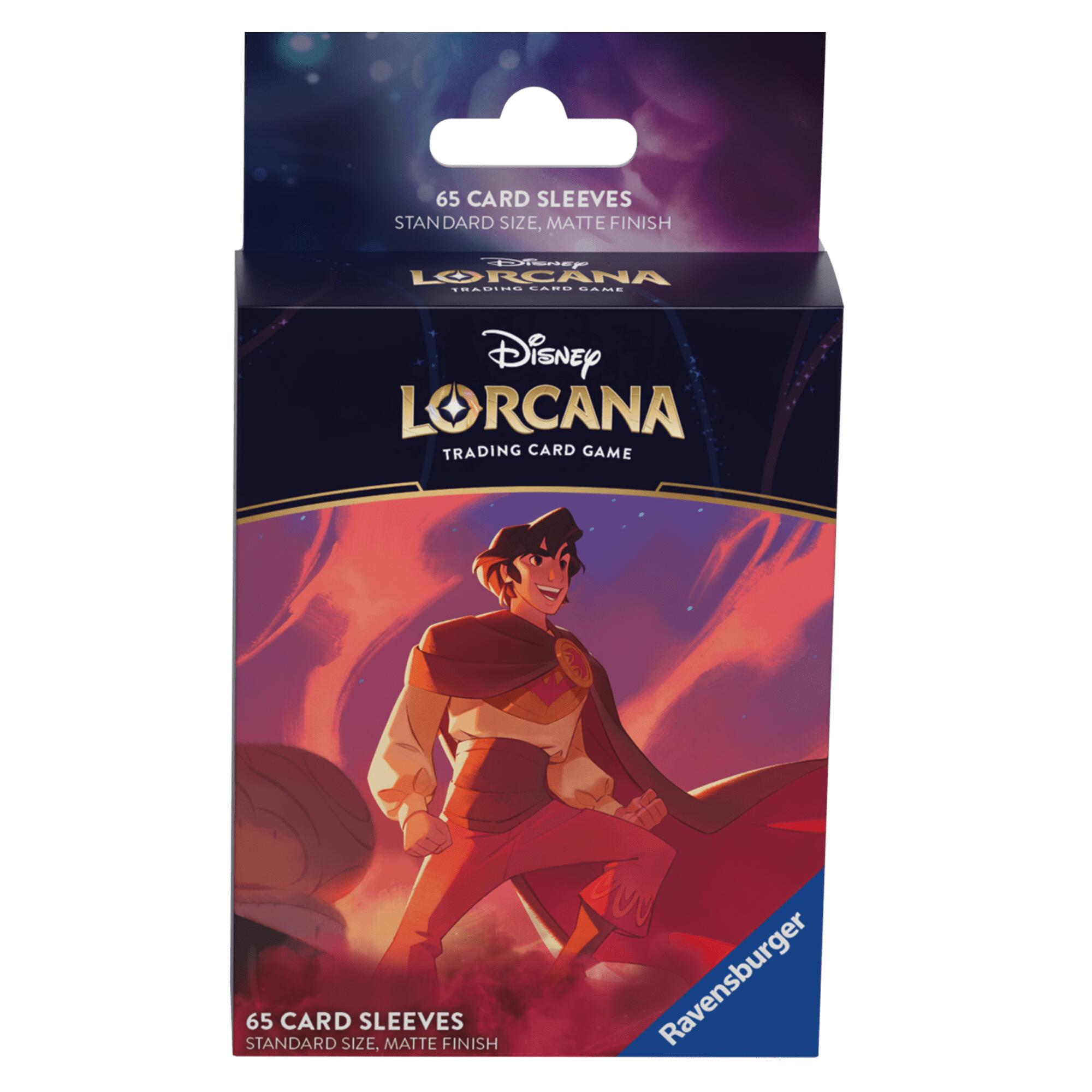 Card Sleeves (Aladdin - Heroic Outlaw / 65-Pack) Lorcana Sealed Disney | Red Claw Gaming