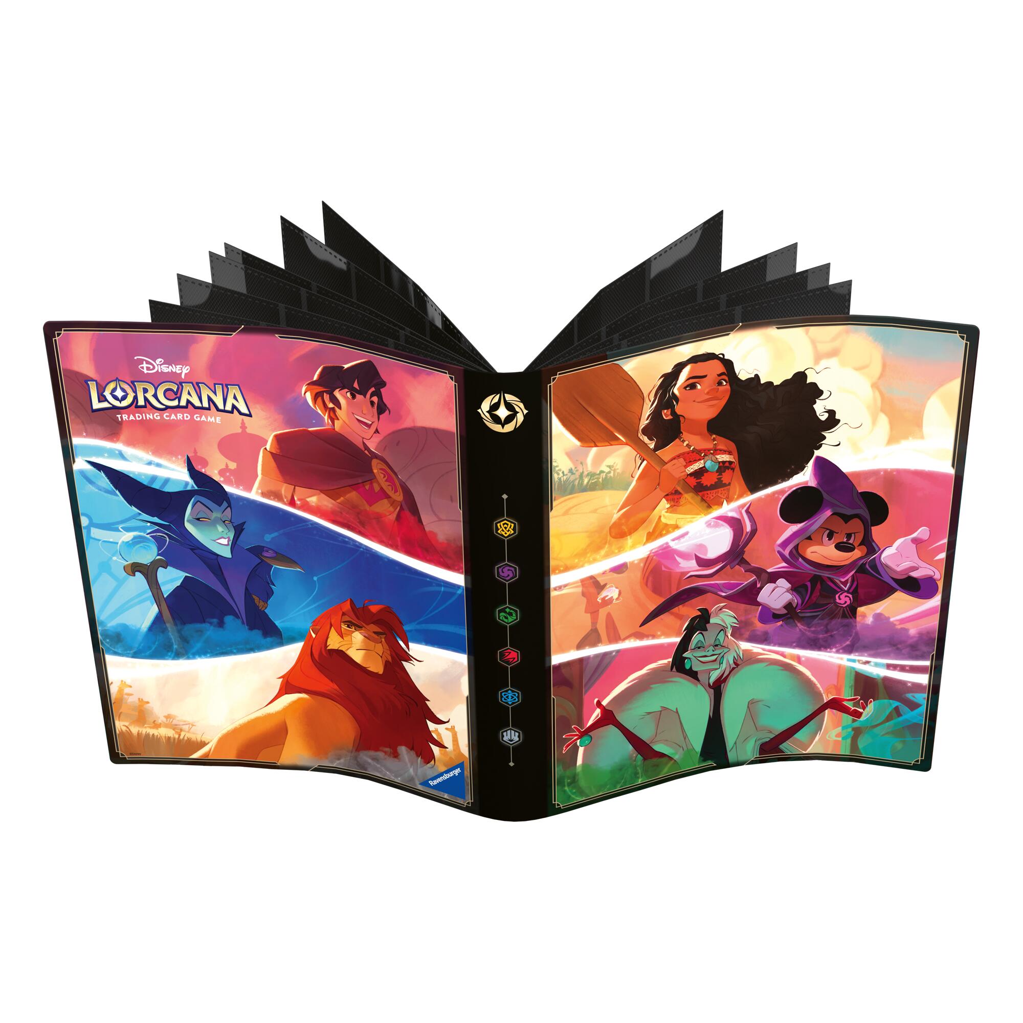 9-Pocket Portfolio (Iconic Characters) Lorcana Sealed Disney | Red Claw Gaming
