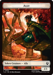 Ally (0004) // Soldier (0011) Double-Sided Token [Avatar: The Last Airbender Tokens] MTG Single Magic: The Gathering | Red Claw Gaming