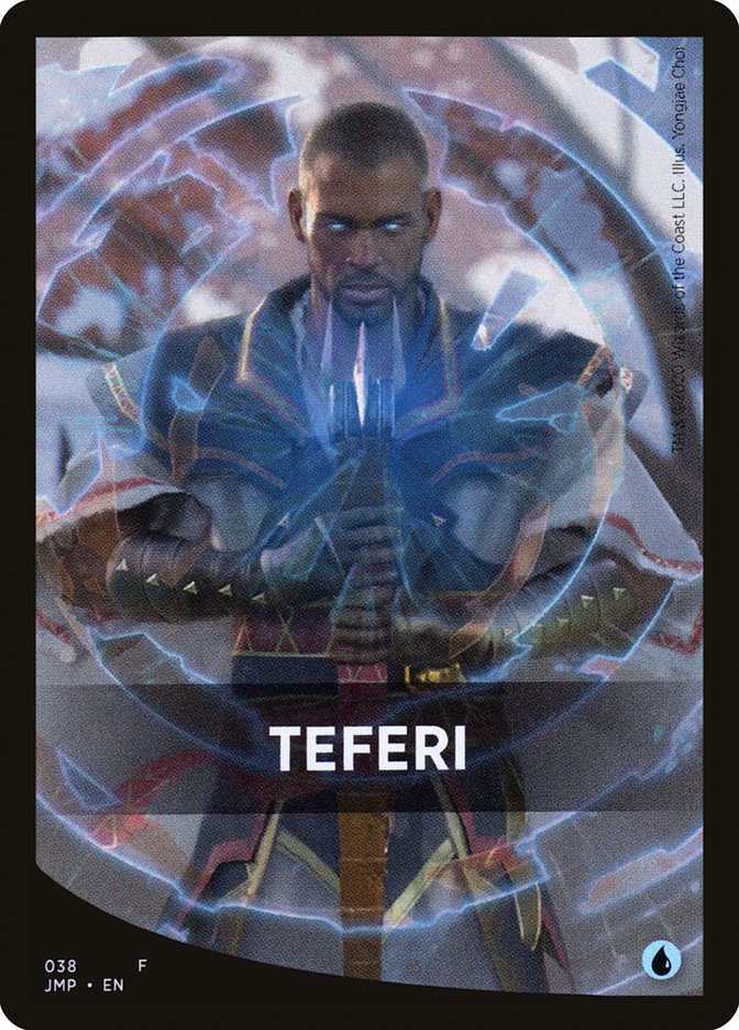 Teferi Theme Card [Jumpstart Front Cards] MTG Single Magic: The Gathering | Red Claw Gaming