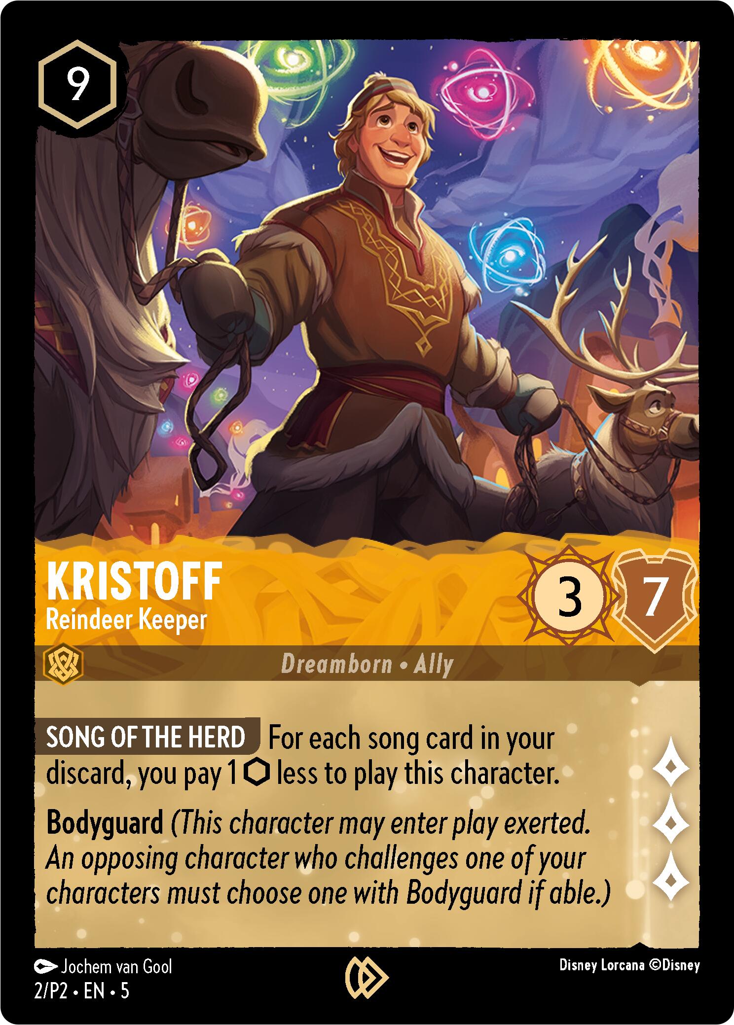 Kristoff - Reindeer Keeper (2) [Promo Cards] Lorcana Single Disney | Red Claw Gaming