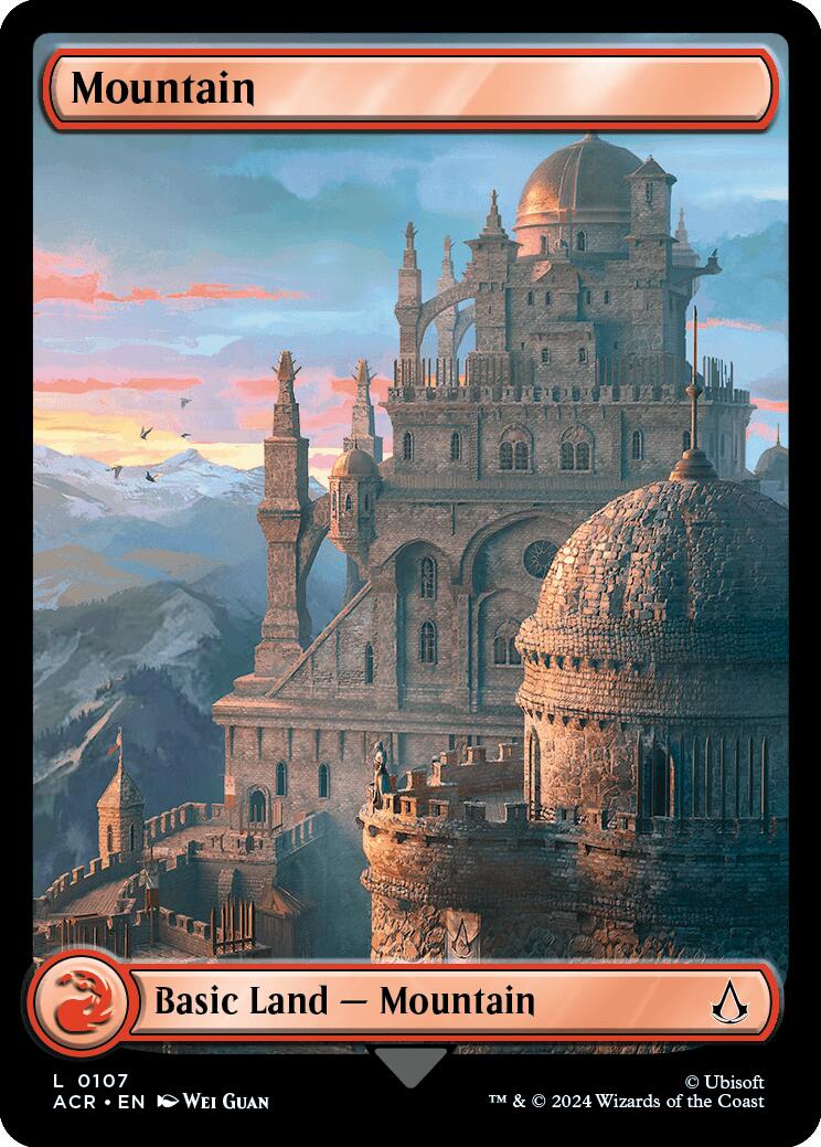 Mountain (0107) [Assassin's Creed] MTG Single Magic: The Gathering | Red Claw Gaming