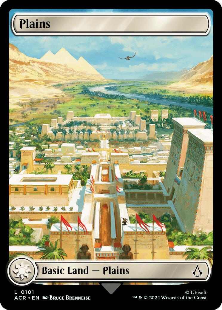 Plains (0101) [Assassin's Creed] MTG Single Magic: The Gathering | Red Claw Gaming