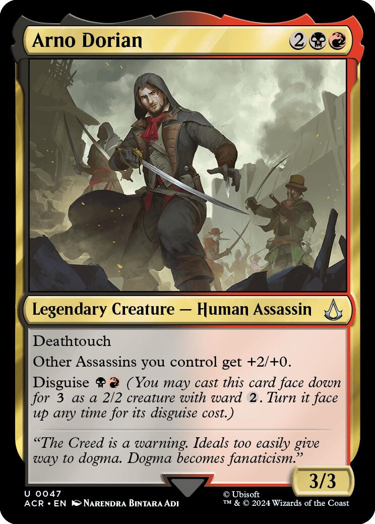Arno Dorian [Assassin's Creed] MTG Single Magic: The Gathering | Red Claw Gaming
