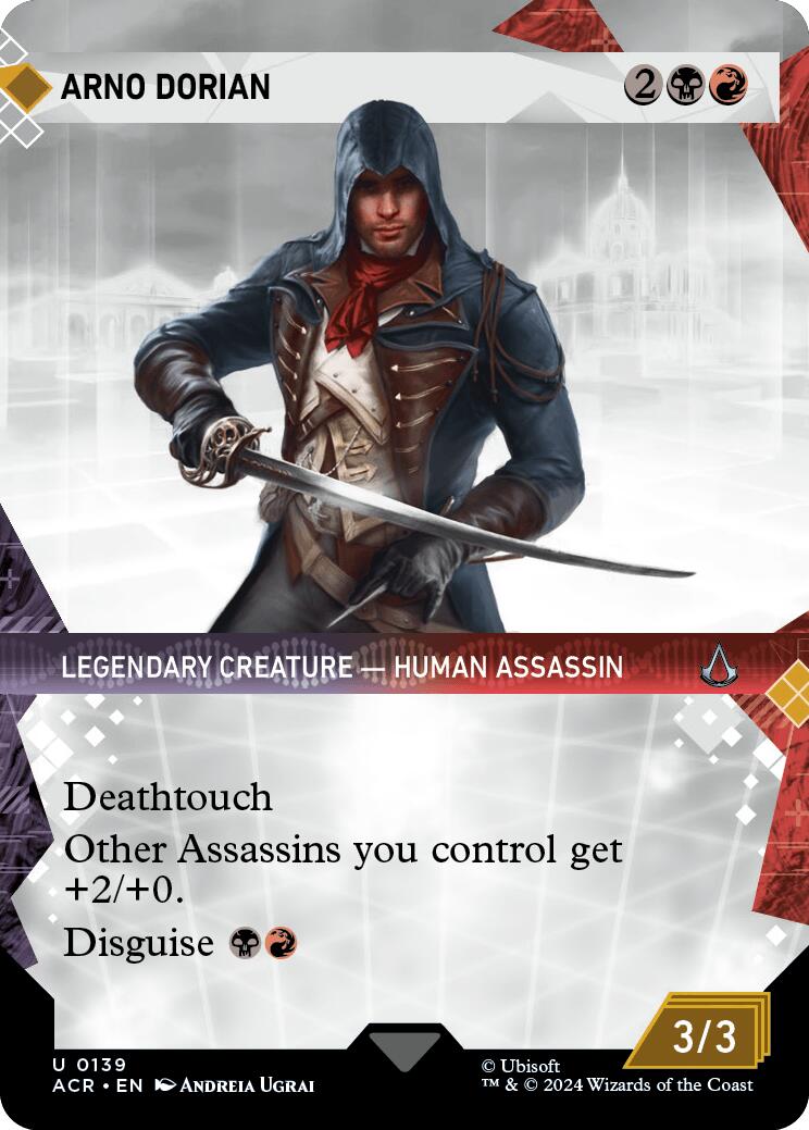Arno Dorian (Showcase) [Assassin's Creed] MTG Single Magic: The Gathering | Red Claw Gaming