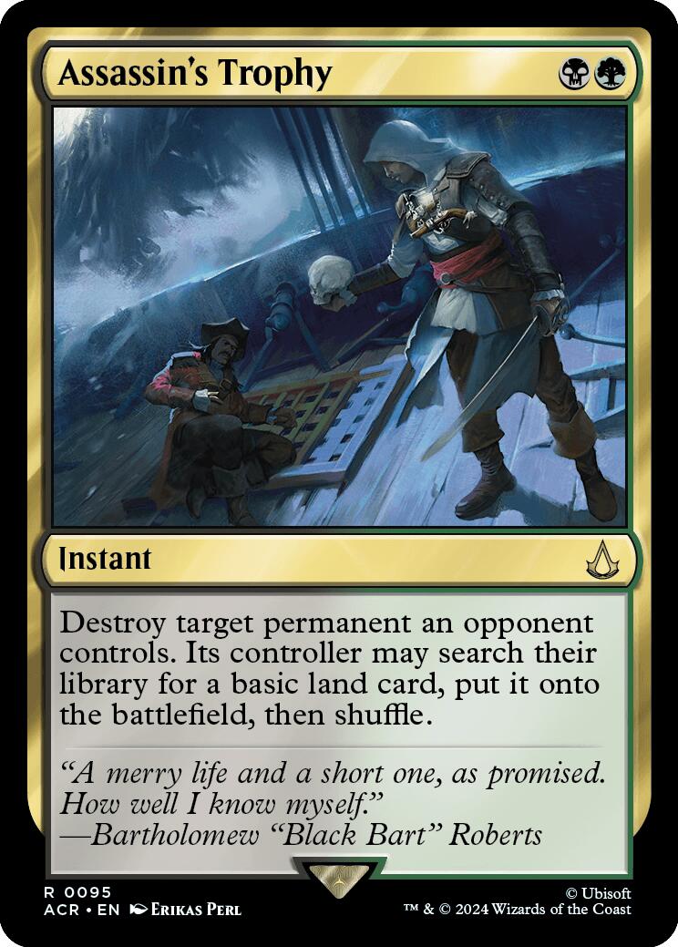 Assassin's Trophy [Assassin's Creed] MTG Single Magic: The Gathering | Red Claw Gaming