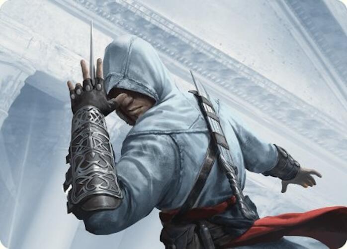Altair Ibn-La'Ahad Art Card [Assassin's Creed Art Series] MTG Single Magic: The Gathering | Red Claw Gaming