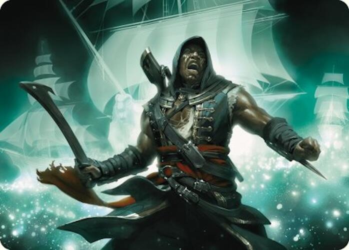 Adewale, Breaker of Chains Art Card [Assassin's Creed Art Series] MTG Single Magic: The Gathering | Red Claw Gaming