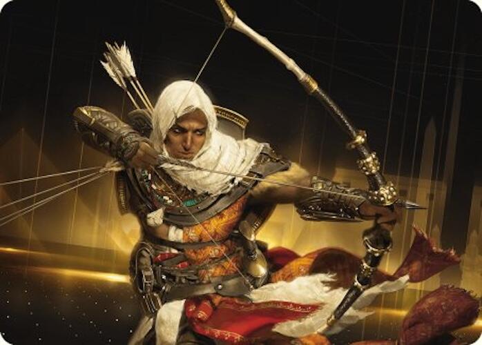 Bayek of Siwa Art Card [Assassin's Creed Art Series] MTG Single Magic: The Gathering    | Red Claw Gaming