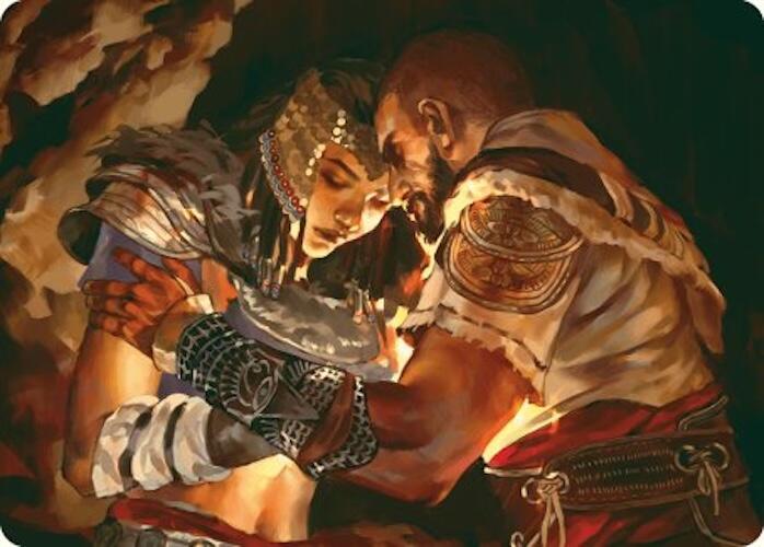 Cathartic Reunion Art Card [Assassin's Creed Art Series] MTG Single Magic: The Gathering    | Red Claw Gaming