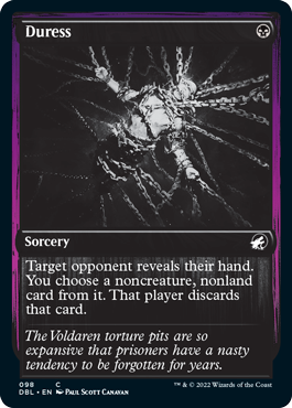 Duress [Innistrad: Double Feature] MTG Single Magic: The Gathering | Red Claw Gaming