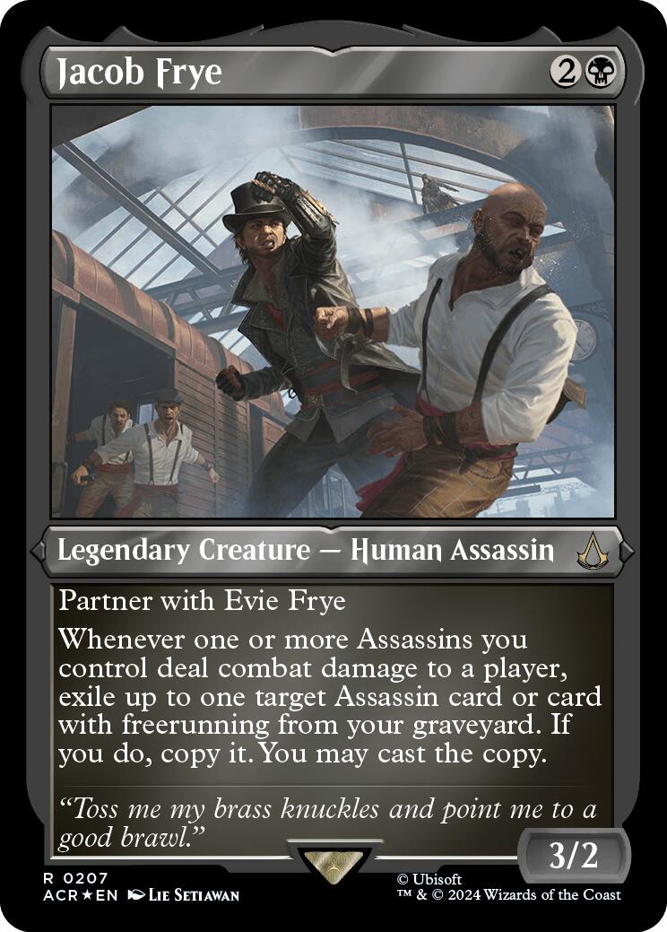 Jacob Frye (Foil Etched) [Assassin's Creed] MTG Single Magic: The Gathering | Red Claw Gaming