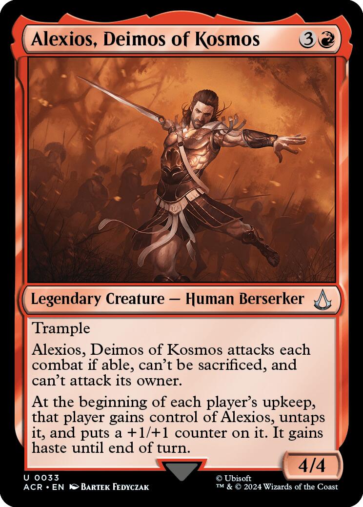 Alexios, Deimos of Kosmos [Assassin's Creed] MTG Single Magic: The Gathering | Red Claw Gaming