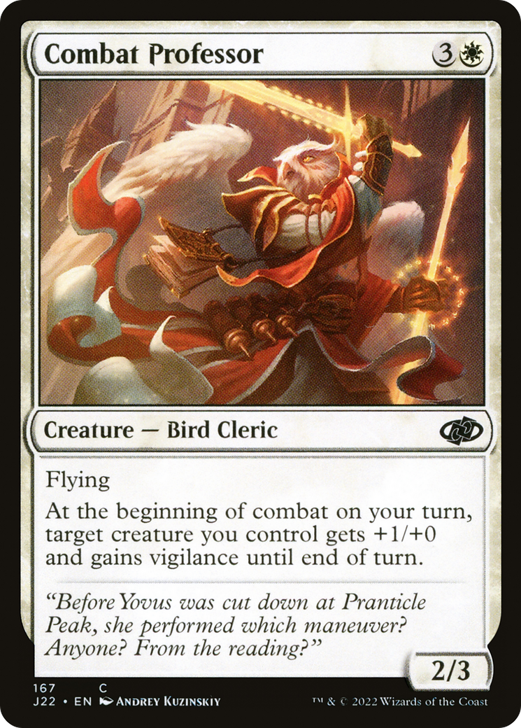 Combat Professor [Jumpstart 2022] MTG Single Magic: The Gathering | Red Claw Gaming
