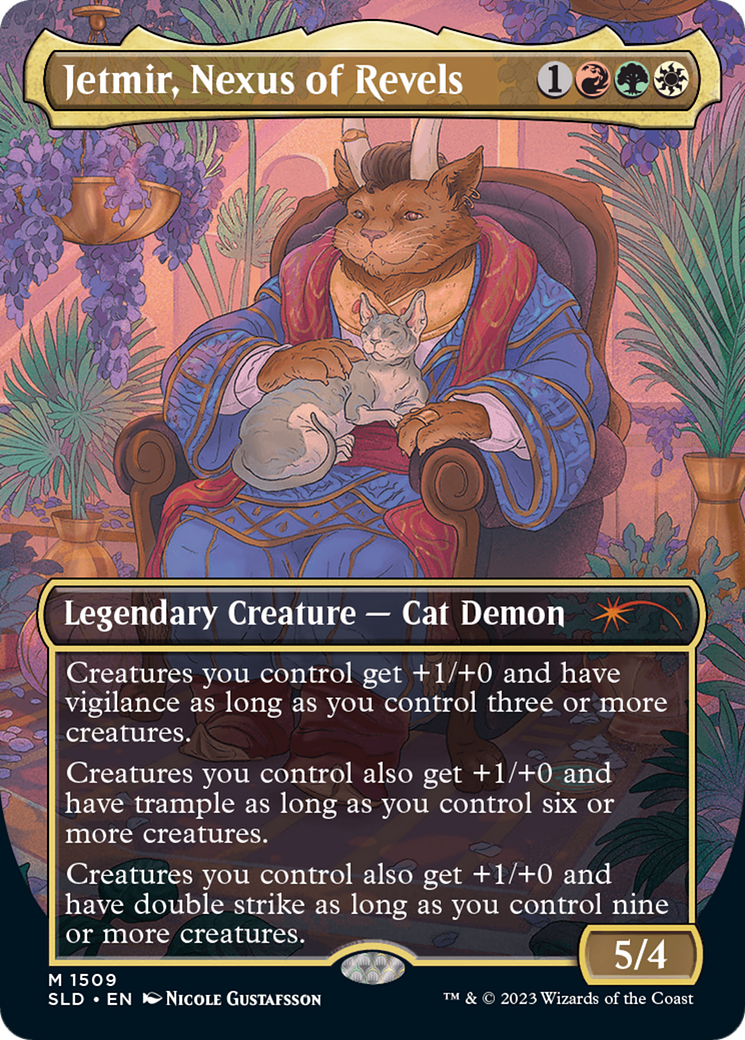 Jetmir, Nexus of Revels // Jetmir, Nexus of Revels [Secret Lair Commander Deck: Raining Cats and Dogs] MTG Single Magic: The Gathering | Red Claw Gaming