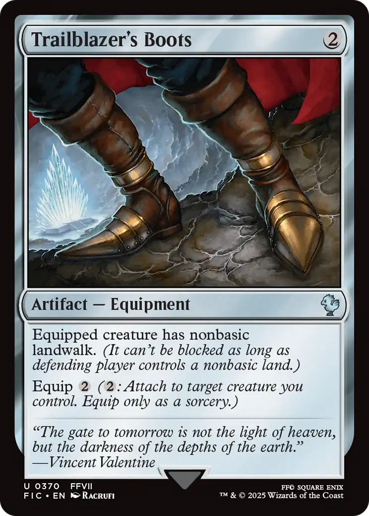 Trailblazer's Boots [FINAL FANTASY Commander] MTG Single Magic: The Gathering | Red Claw Gaming