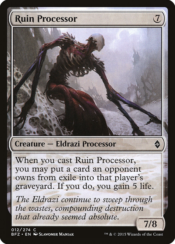Ruin Processor [Battle for Zendikar] MTG Single Magic: The Gathering | Red Claw Gaming