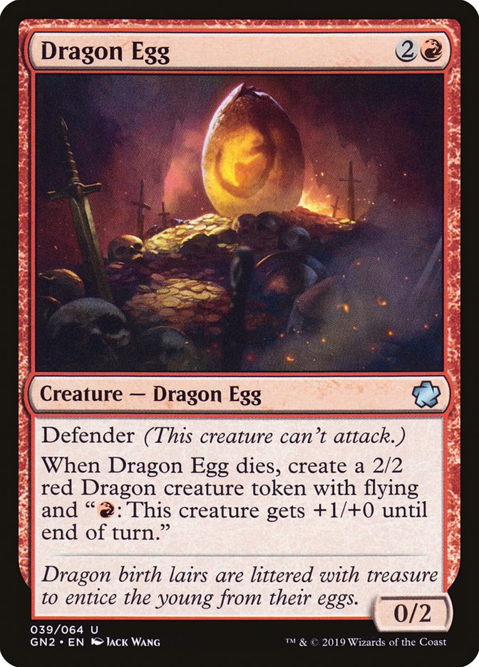 Dragon Egg [Game Night 2019] MTG Single Magic: The Gathering | Red Claw Gaming