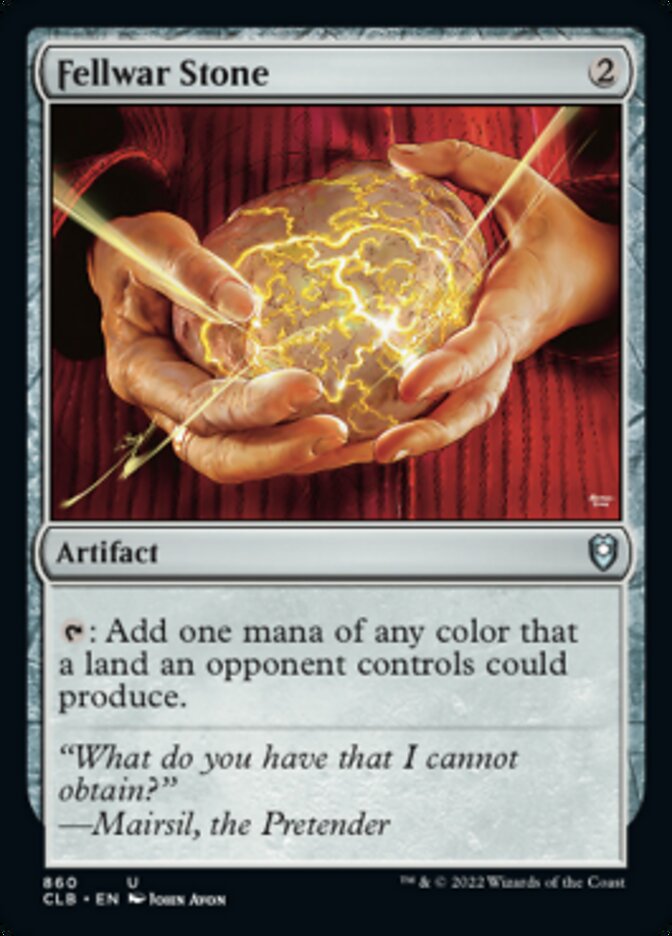 Fellwar Stone [Commander Legends: Battle for Baldur's Gate] MTG Single Magic: The Gathering | Red Claw Gaming