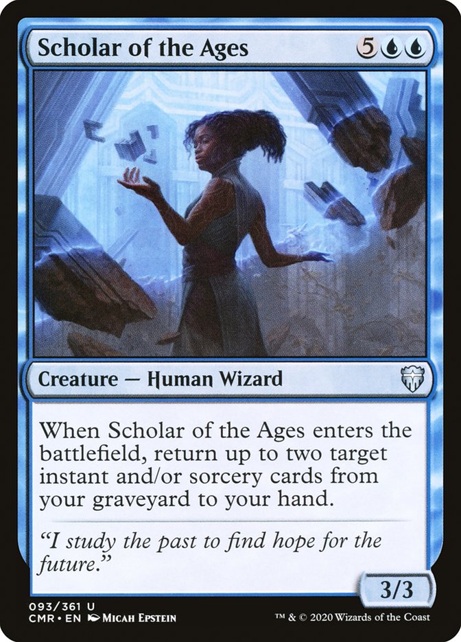 Scholar of the Ages [Commander Legends] MTG Single Magic: The Gathering | Red Claw Gaming