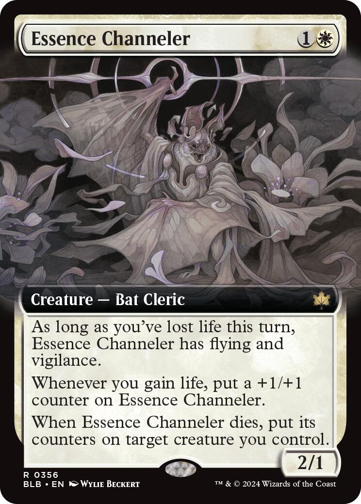 Essence Channeler (Extended Art) [Bloomburrow] MTG Single Magic: The Gathering | Red Claw Gaming