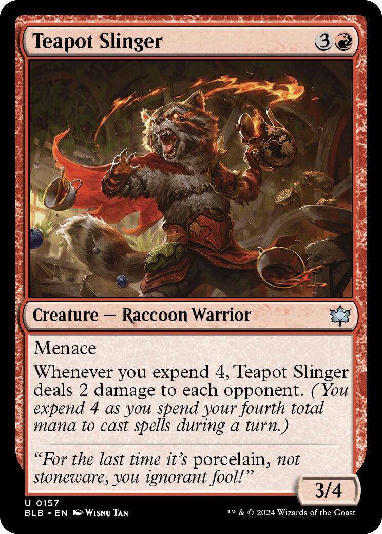 Teapot Slinger [Bloomburrow] MTG Single Magic: The Gathering | Red Claw Gaming