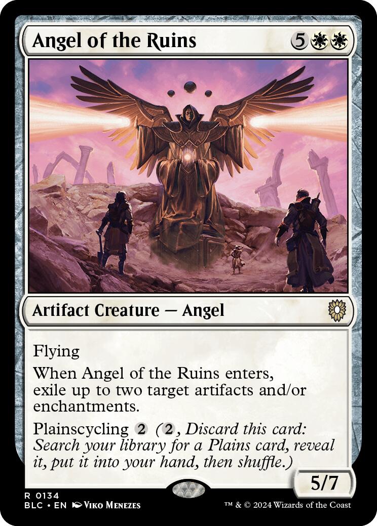 Angel of the Ruins [Bloomburrow Commander] MTG Single Magic: The Gathering | Red Claw Gaming