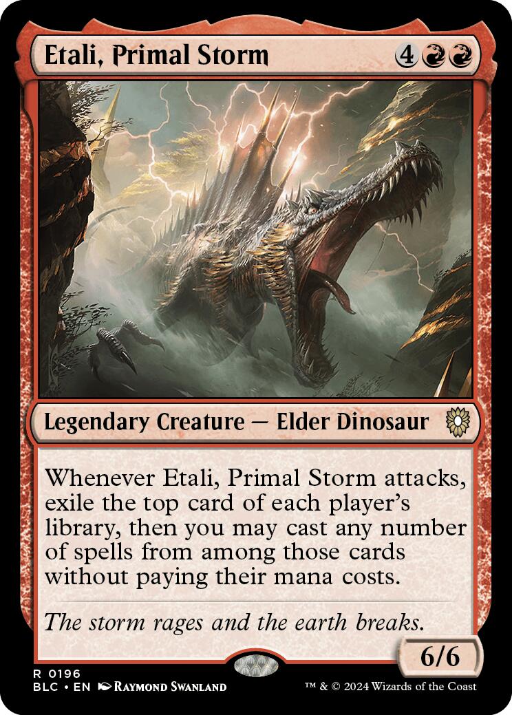 Etali, Primal Storm [Bloomburrow Commander] MTG Single Magic: The Gathering | Red Claw Gaming