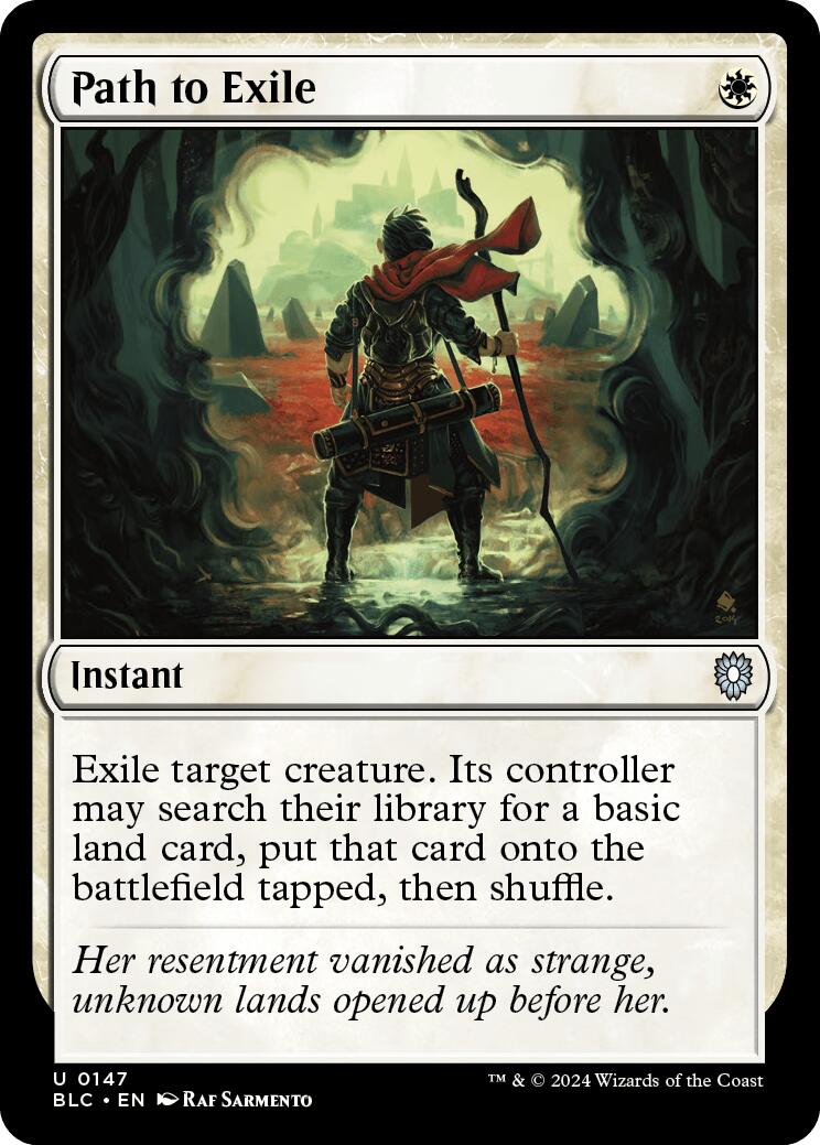 Path to Exile [Bloomburrow Commander] MTG Single Magic: The Gathering | Red Claw Gaming