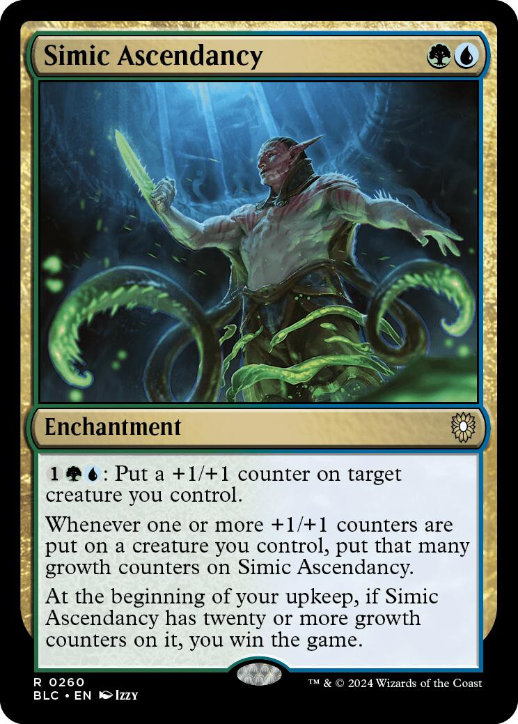 Simic Ascendancy [Bloomburrow Commander] MTG Single Magic: The Gathering | Red Claw Gaming