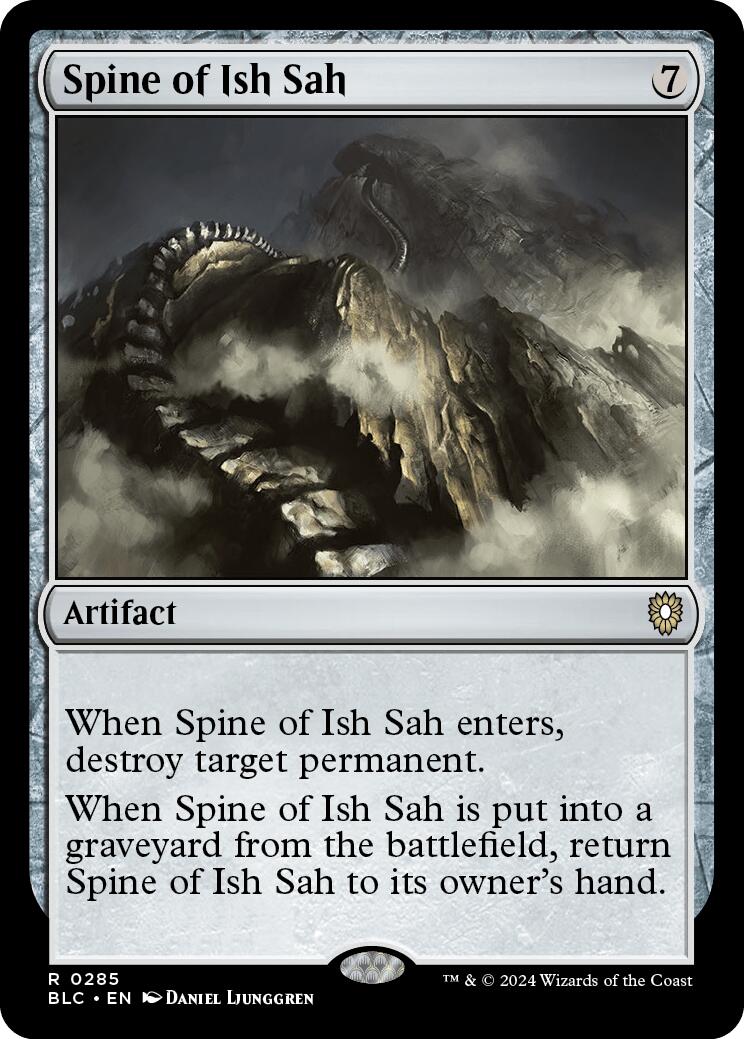 Spine of Ish Sah [Bloomburrow Commander] MTG Single Magic: The Gathering | Red Claw Gaming