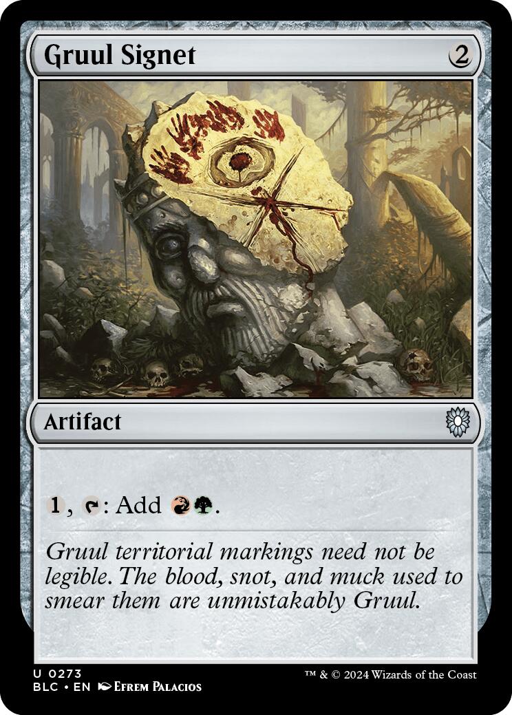 Gruul Signet [Bloomburrow Commander] MTG Single Magic: The Gathering | Red Claw Gaming