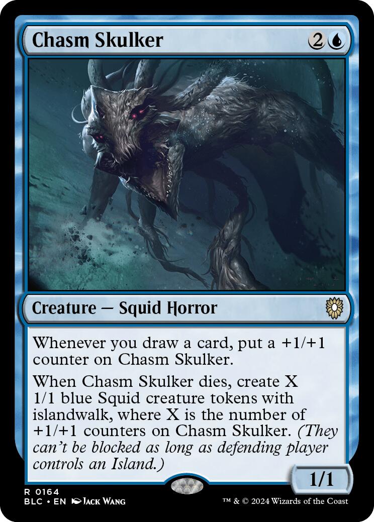 Chasm Skulker [Bloomburrow Commander] MTG Single Magic: The Gathering | Red Claw Gaming