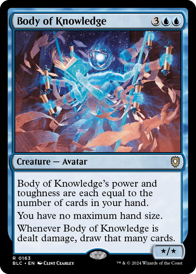 Body of Knowledge [Bloomburrow Commander] MTG Single Magic: The Gathering | Red Claw Gaming