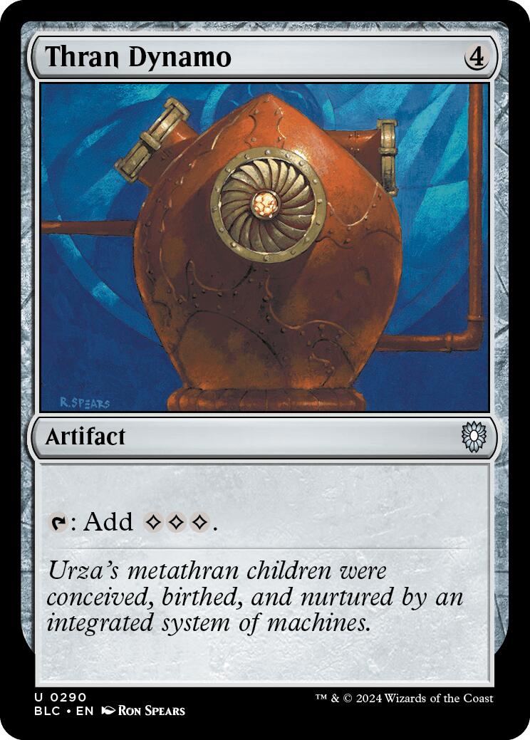 Thran Dynamo [Bloomburrow Commander] MTG Single Magic: The Gathering | Red Claw Gaming