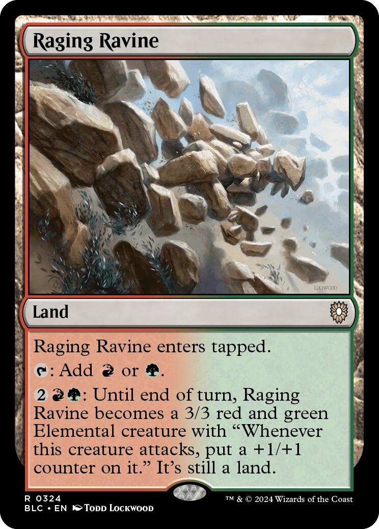 Raging Ravine [Bloomburrow Commander] MTG Single Magic: The Gathering | Red Claw Gaming