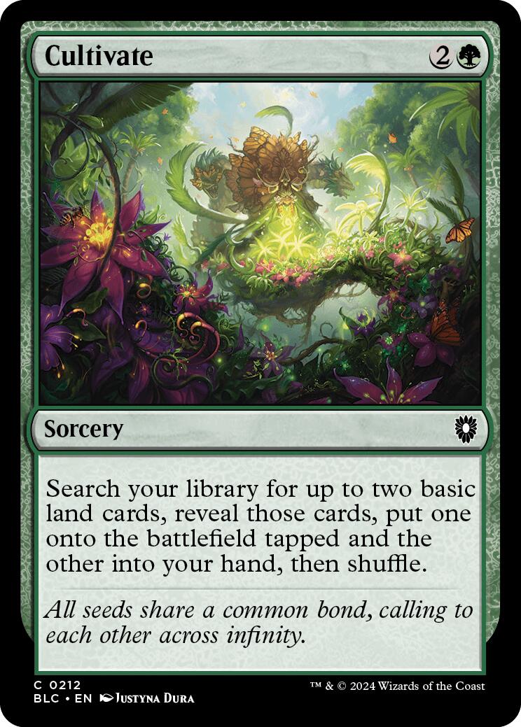 Cultivate [Bloomburrow Commander] MTG Single Magic: The Gathering | Red Claw Gaming