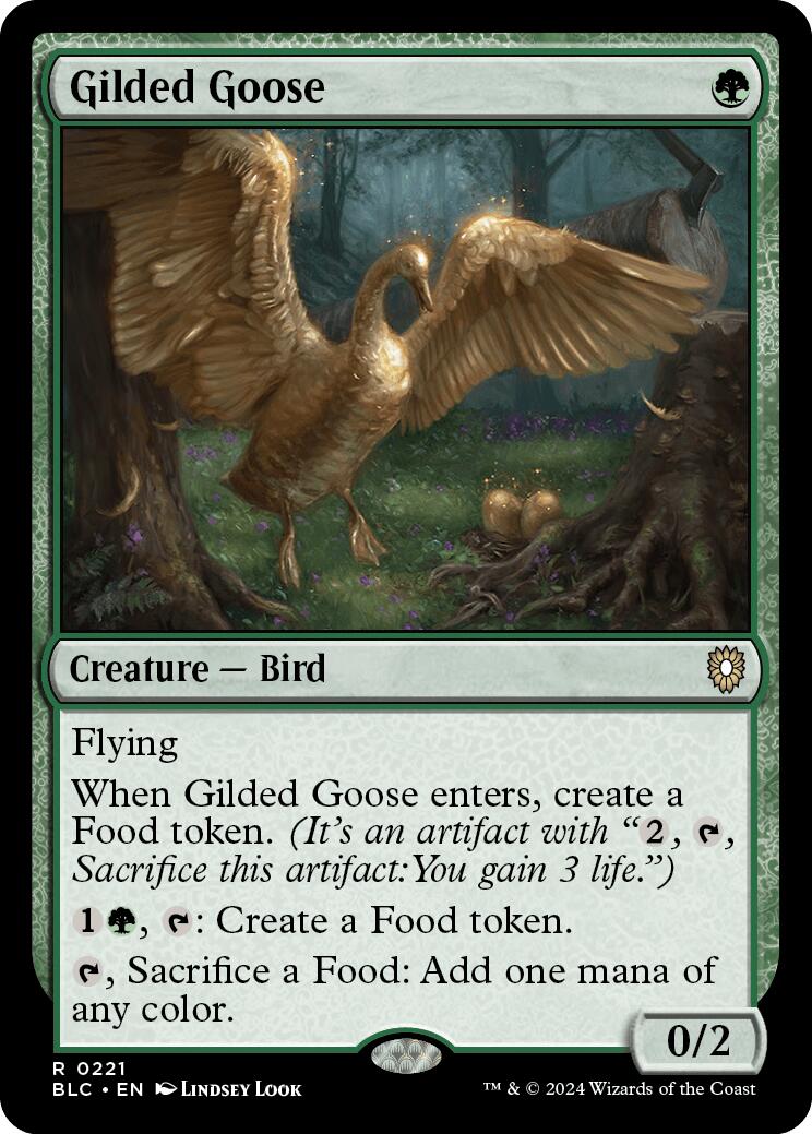 Gilded Goose [Bloomburrow Commander] MTG Single Magic: The Gathering | Red Claw Gaming
