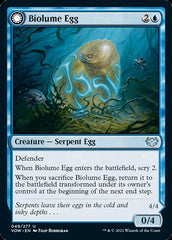 Biolume Egg // Biolume Serpent [Innistrad: Crimson Vow] MTG Single Magic: The Gathering | Red Claw Gaming
