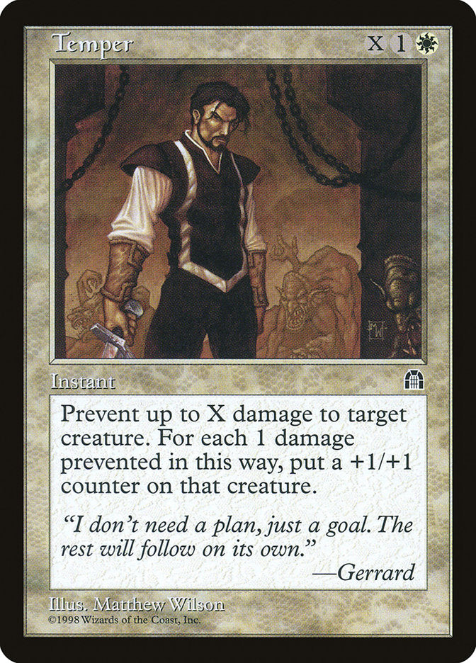 Temper [Stronghold] MTG Single Magic: The Gathering | Red Claw Gaming