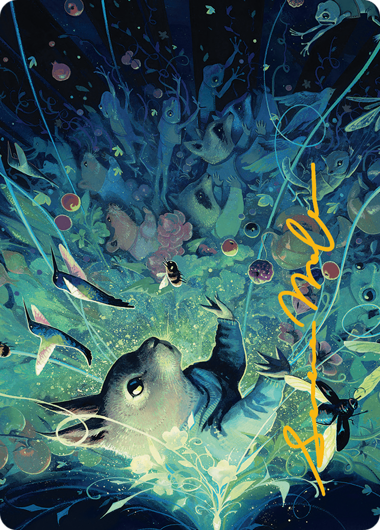 For the Common Good Art Card (22/54) (Gold-Stamped Signature) [Bloomburrow Art Series] MTG Single Magic: The Gathering    | Red Claw Gaming