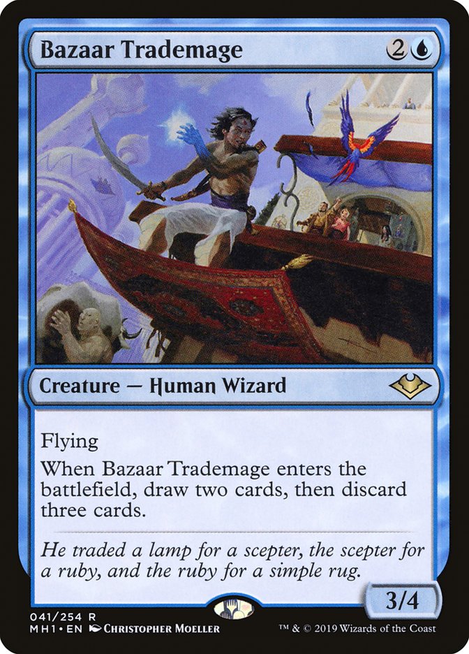 Bazaar Trademage [Modern Horizons] MTG Single Magic: The Gathering    | Red Claw Gaming