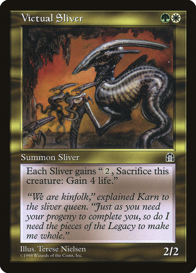 Victual Sliver [Stronghold] MTG Single Magic: The Gathering | Red Claw Gaming