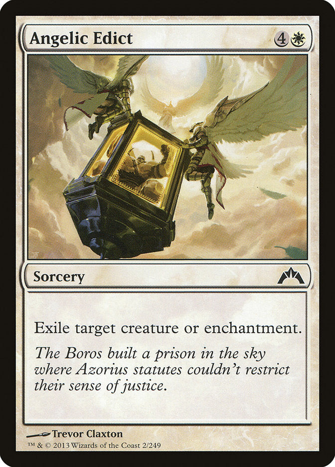 Angelic Edict [Gatecrash] MTG Single Magic: The Gathering | Red Claw Gaming